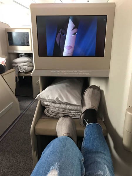 First Class Is Not Economy… (12 pics)