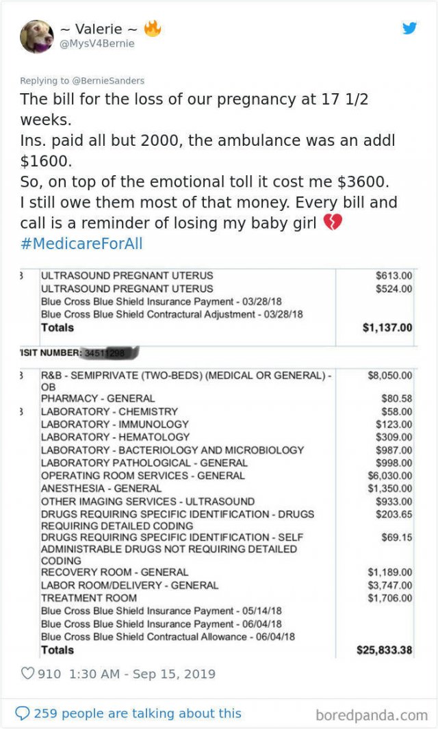 US Medical Bills… This Health System Is Totally Broken (31 pics)