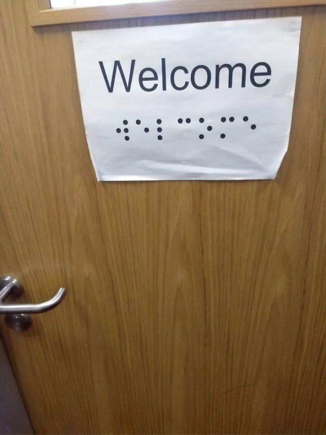 Braille Fails (29 pics)