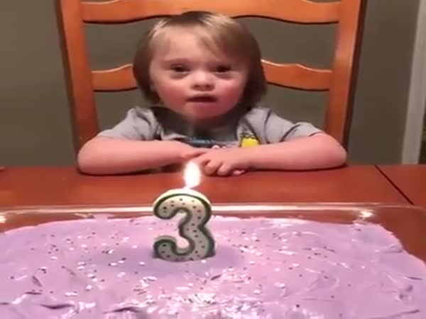This Little Girl's Reaction To Blowing Her 3rd Birthday Candles Is Life