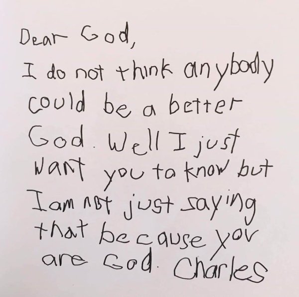 Teacher Asks Her 3rd Graders To Write A Letter To God (28 pics)