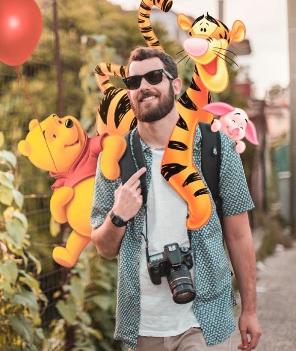 Graphic Designer And Illustrator Luigi Kemo Volo Combines Reality And Cartoons (38 pics)