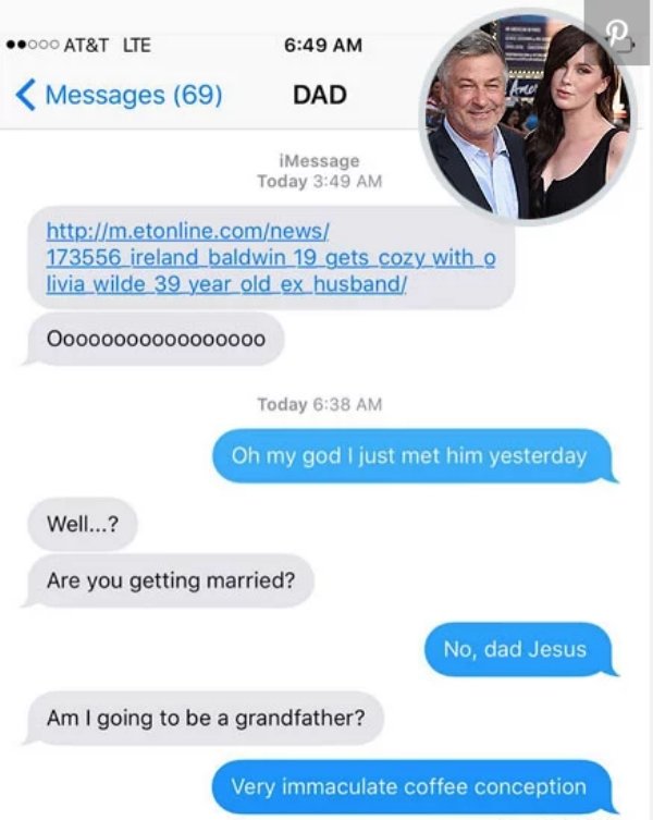 Celebrities Share Texts From Their Parents (18 pics)