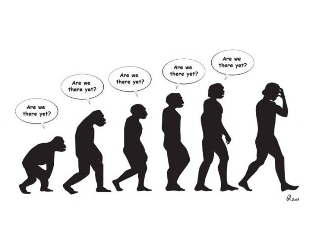 Funny Illustrations About The Evolution (30 pics)