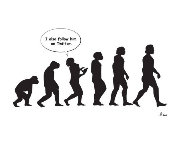 Funny Illustrations About The Evolution (30 pics)