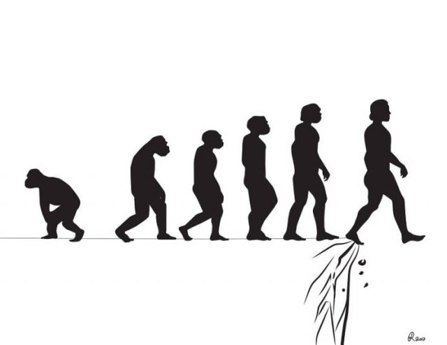 Funny Illustrations About The Evolution (30 pics)