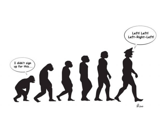 Funny Illustrations About The Evolution (30 pics)