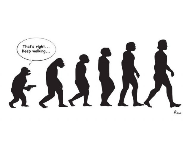 Funny Illustrations About The Evolution (30 pics)