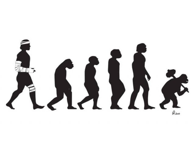 Funny Illustrations About The Evolution (30 pics)