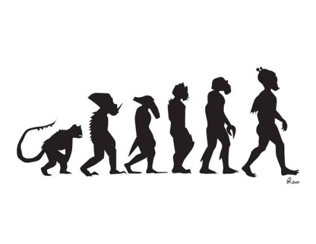 Funny Illustrations About The Evolution (30 pics)