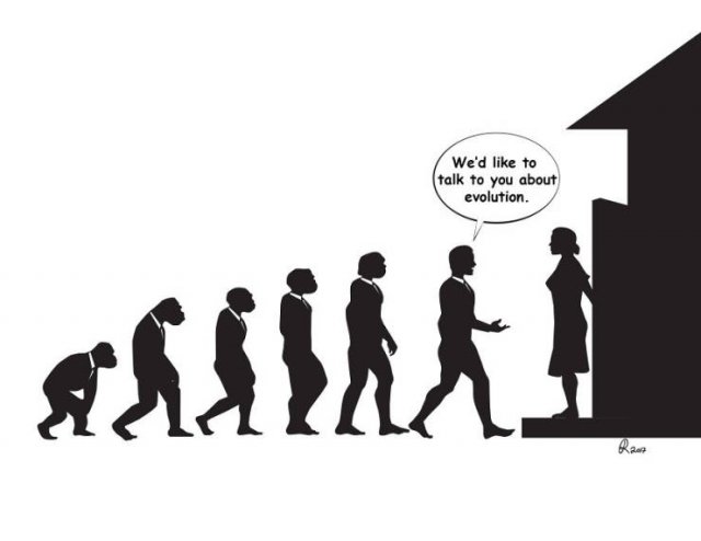 Funny Illustrations About The Evolution (30 pics)