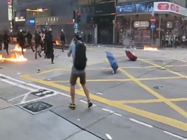 Hong Kong Today Is Like A Warzone