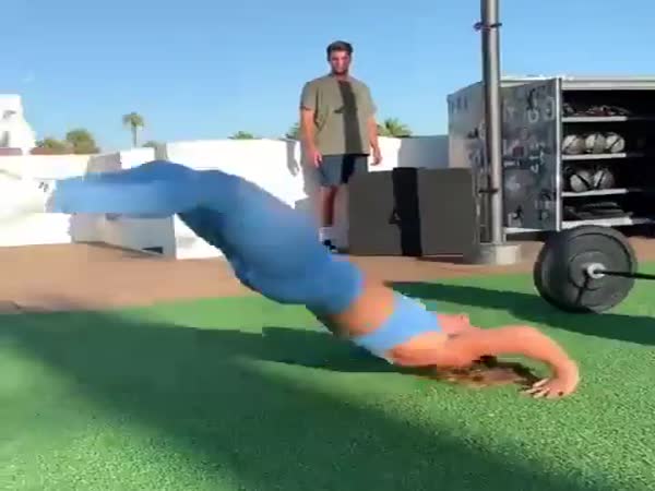 She Knows How To Workout