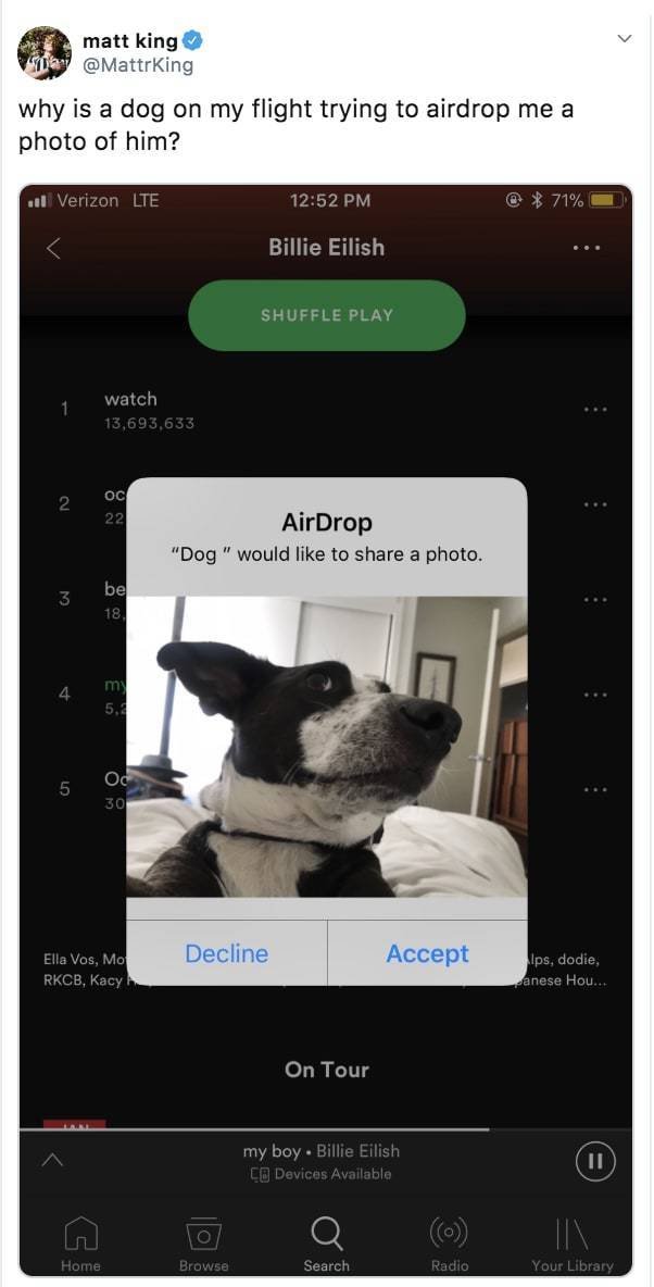 AirDrop Trolling (23 pics)