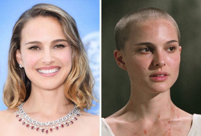 Famous People With And Without Hair (30 pics)