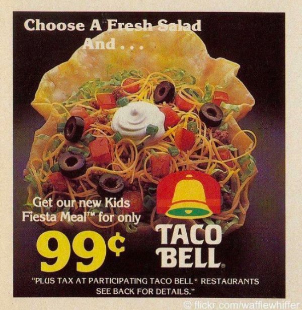 80’s Fast Food Photos (30 pics)