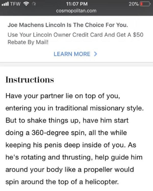 Ridiculous Sex Articles (30 pics)