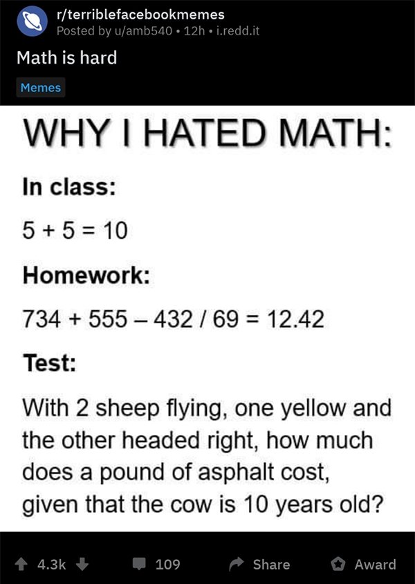 Have Problems With Math? (24 pics)