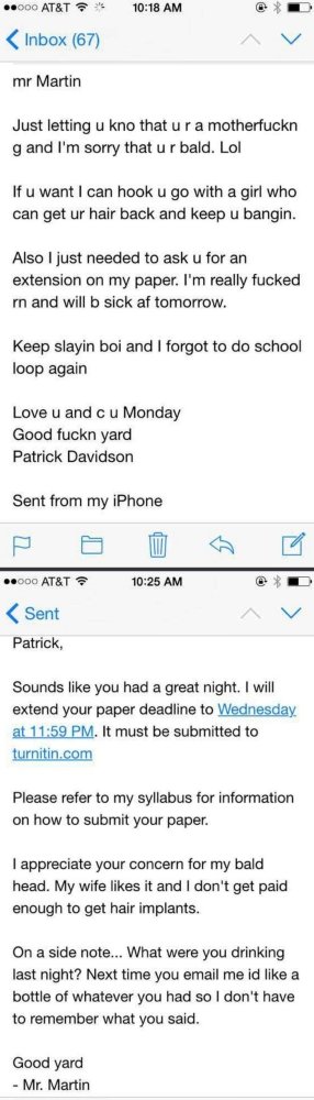 Messages Between Professors And Students (30 pics)