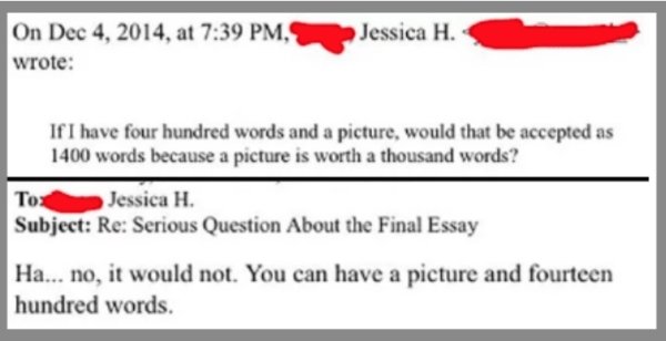 Messages Between Professors And Students (30 pics)