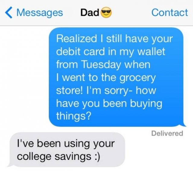 Texts From Dads (20 pics)