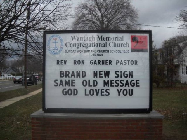 Right Signs From A Church (19 pics)