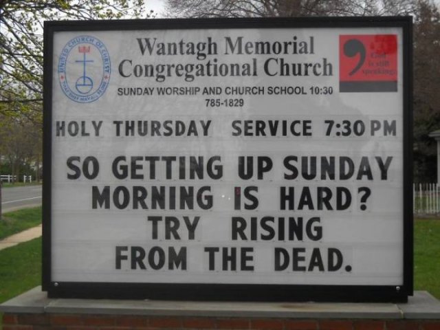 Right Signs From A Church (19 pics)