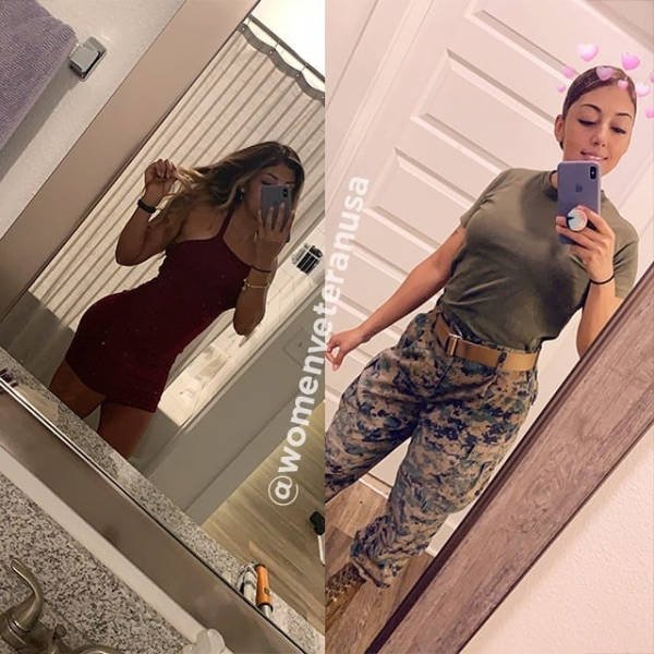 Sexy Girls With And Without Uniforms (41 pics)