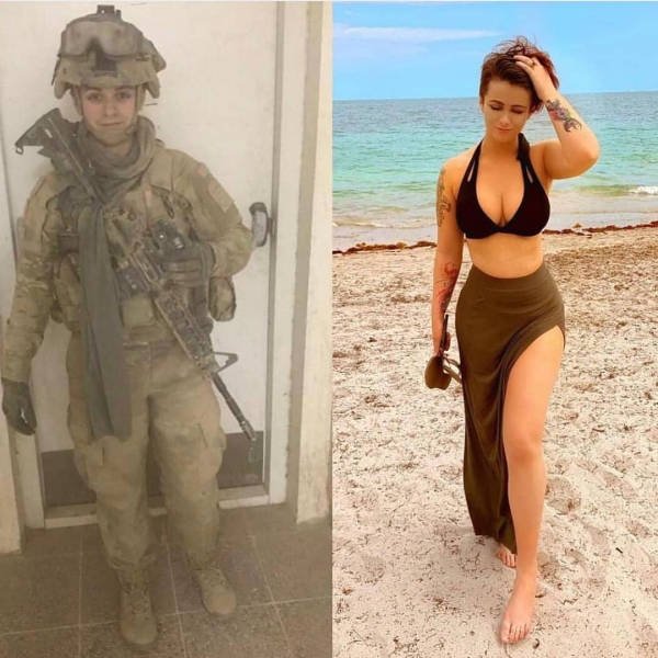 Sexy Girls With And Without Uniforms (41 pics)