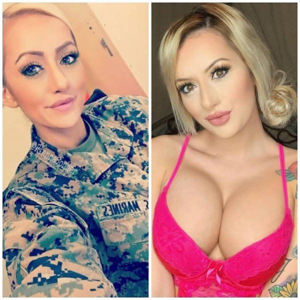 Sexy Girls With And Without Uniforms (41 pics)