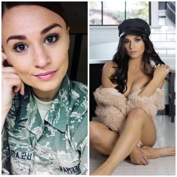 Sexy Girls With And Without Uniforms (41 pics)