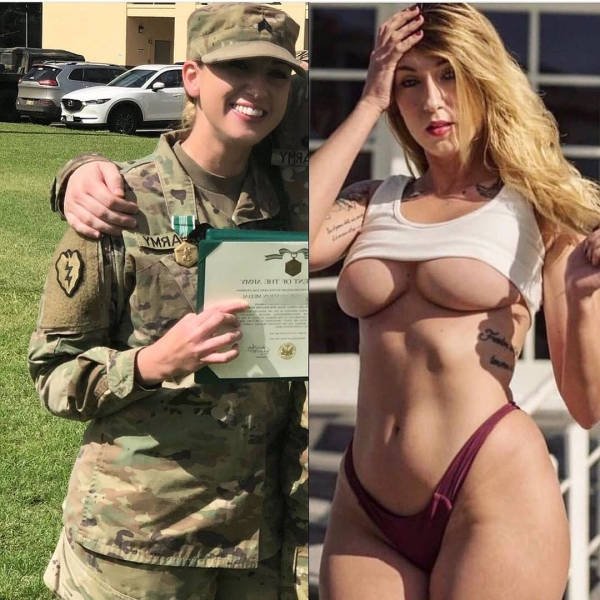 Sexy Girls With And Without Uniforms (41 pics)