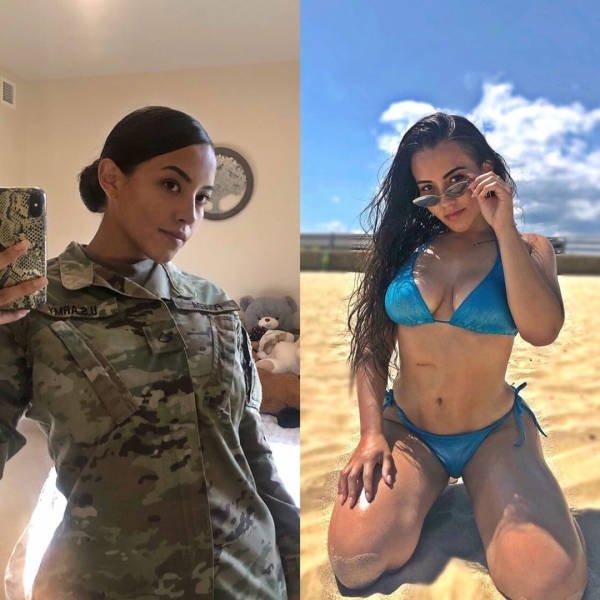 Sexy Girls With And Without Uniforms (41 pics)