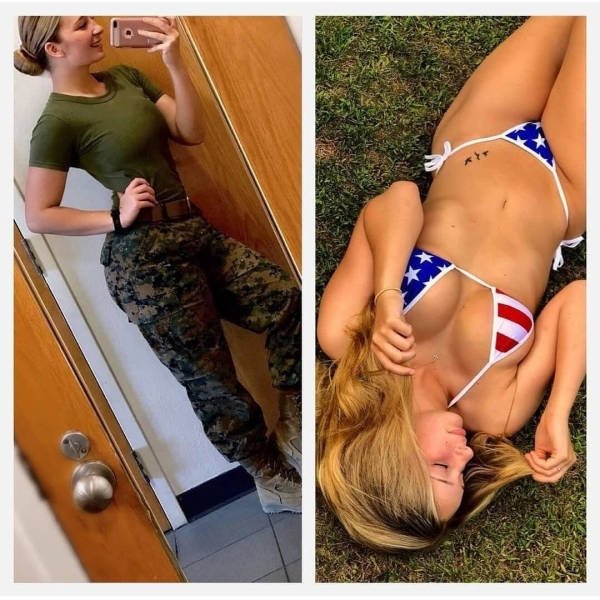 Sexy Girls With And Without Uniforms (41 pics)