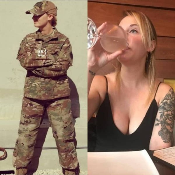 Sexy Girls With And Without Uniforms (41 pics)