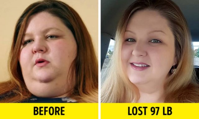 Before & After Weight Loss (12 pics)