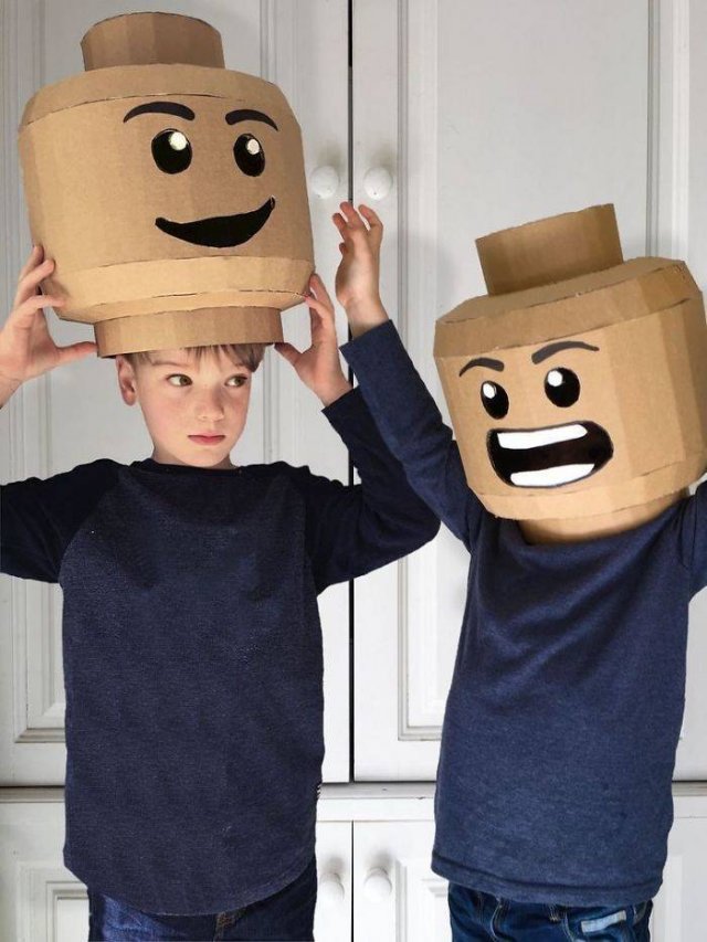 DIY Cardboard Costumes For Kids (20 pics)