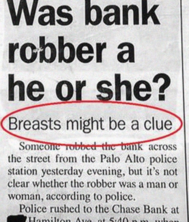 Funny Newspaper Headlines (40 pics)