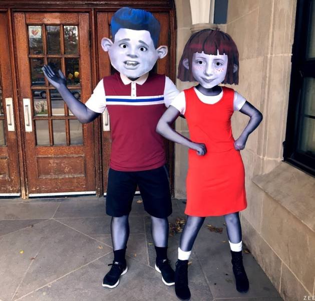 Couples Halloween Costumes (23 pics)