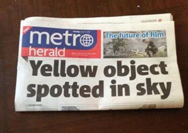 Funny Newspaper Headlines (40 pics)