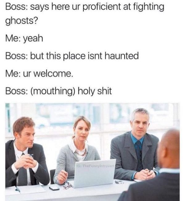 Ghostly memes (30 pics)