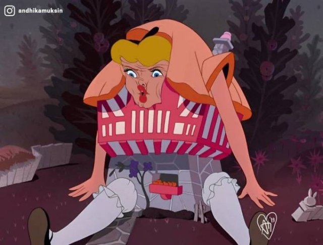 If Disney Princesses Were More Realistic (24 pics) If Disney Princesses Were More Realistic (24 pics)