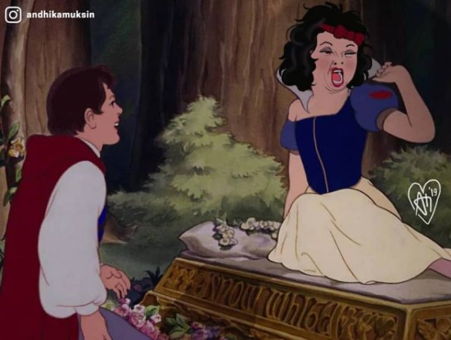 If Disney Princesses Were More Realistic (24 pics) If Disney Princesses Were More Realistic (24 pics)