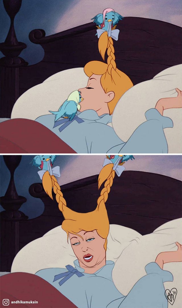 If Disney Princesses Were More Realistic (24 pics) If Disney Princesses Were More Realistic (24 pics)