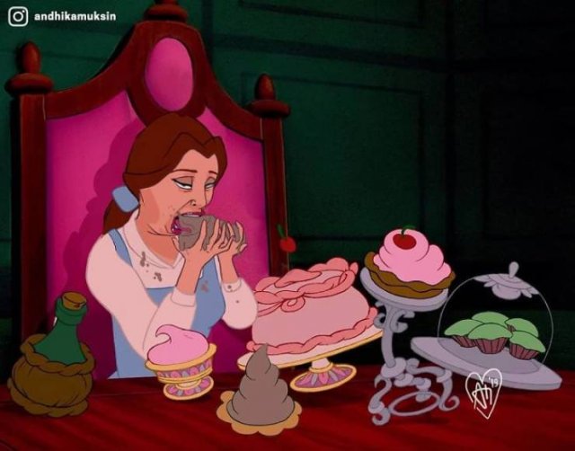 If Disney Princesses Were More Realistic (24 pics) If Disney Princesses Were More Realistic (24 pics)