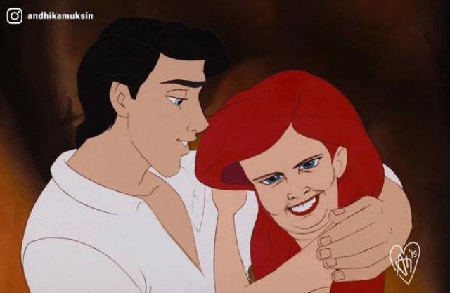 If Disney Princesses Were More Realistic (24 pics) If Disney Princesses Were More Realistic (24 pics)