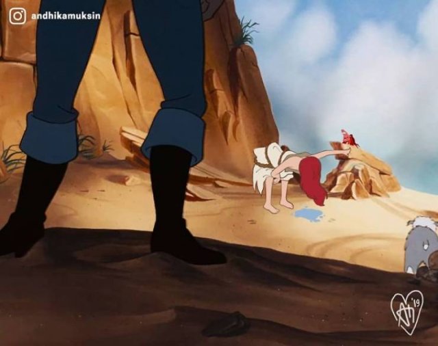 If Disney Princesses Were More Realistic (24 pics) If Disney Princesses Were More Realistic (24 pics)