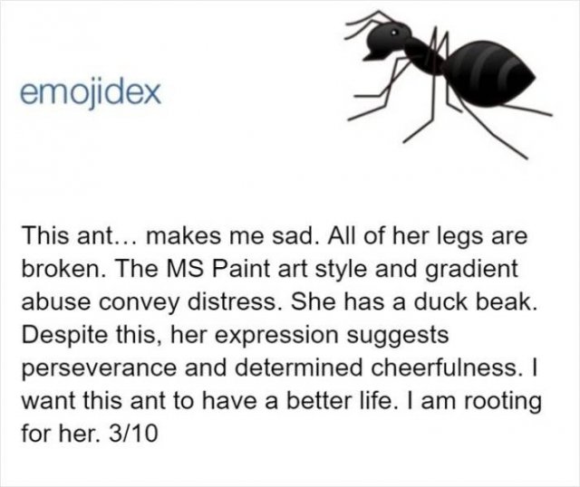 An Entomologist Rates Ant Emojis (17 pics)