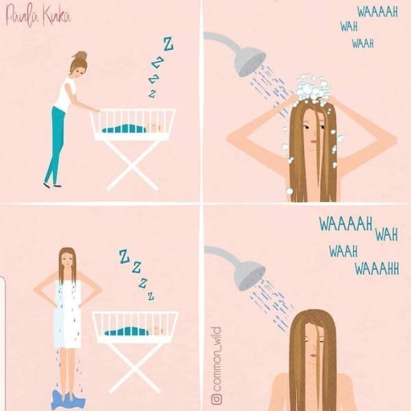 Realistic Comics About Motherhood (30 pics)
