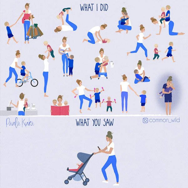 Realistic Comics About Motherhood (30 pics)